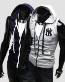 Colete NY com capuz